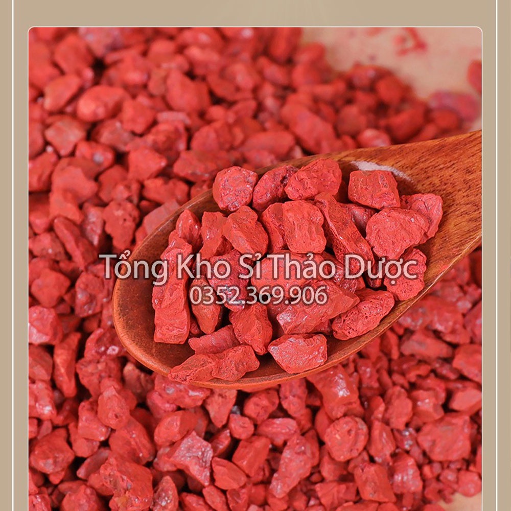 Đá chu sa 100g (Đan sa, xích đan)
