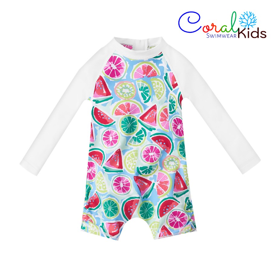 Đồ bơi chống nắng giữ nhiệt cho bé gái Lila - Coral Kids Lila Swimwear