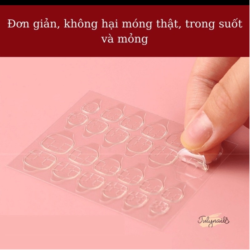 Miếng dán móng tay Nailbox chống hỏng móng