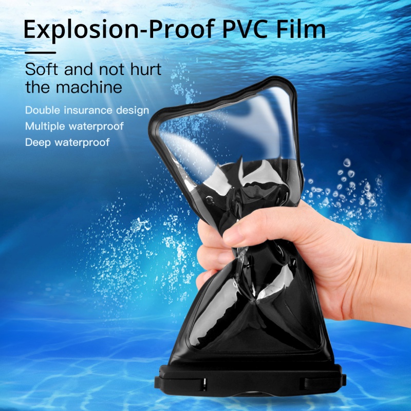 Túi đựng điện thoại ANKNDO chống nước thích hợp cho Samsung Xiaomi Redmi Note 10Pro Huawei P40 30 Lite