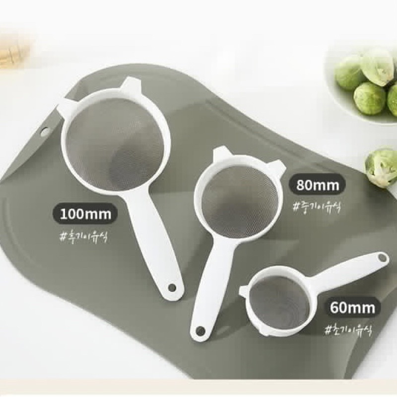 Rây lọc cháo Hàn Quốc cho bé tập ăn dặm, rây cháo an toàn cho bé