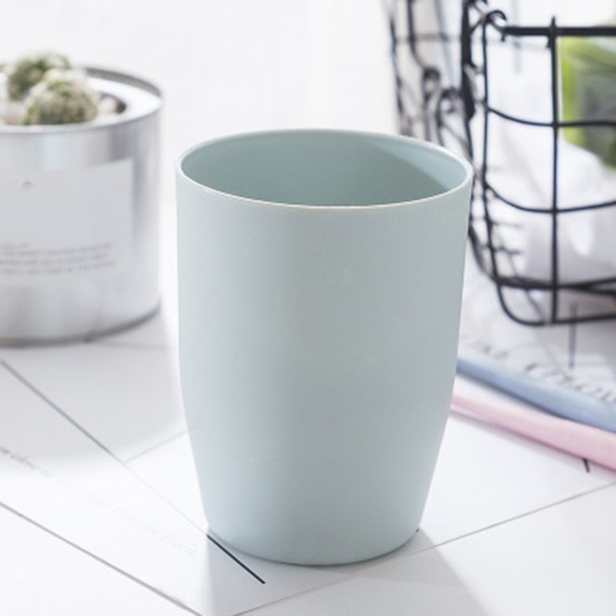 Phòng tắm bằng nhựa Thiết kế miệng lớn Giá đỡ bàn chải đánh răng Cốc rửa răng Chai cốc