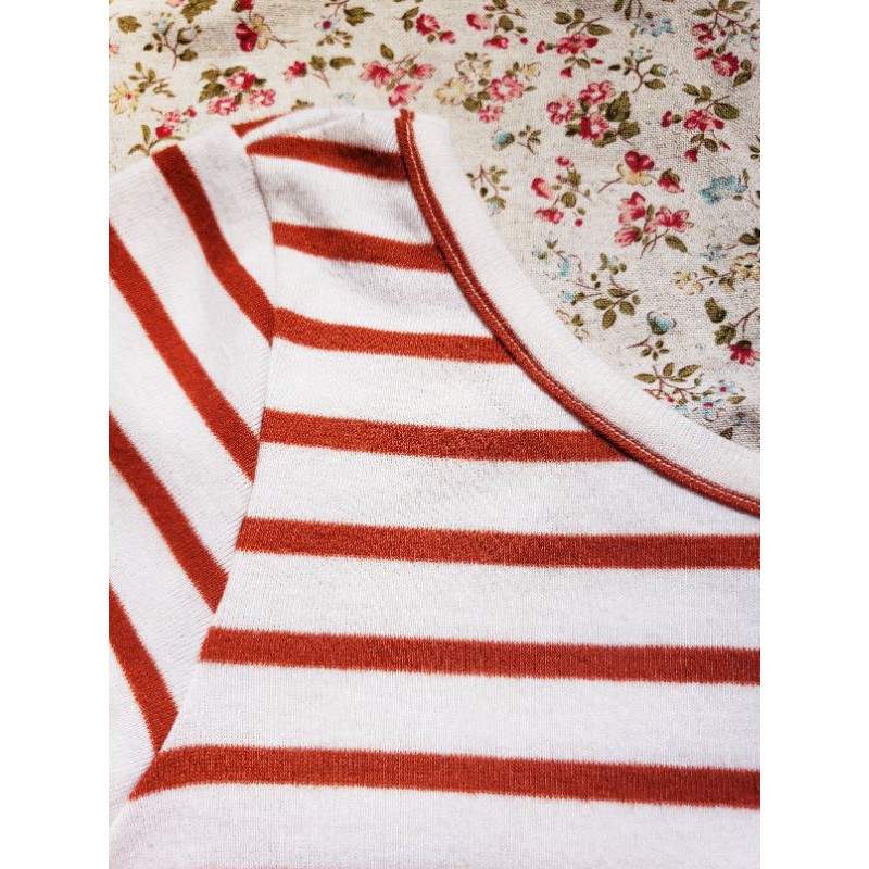 Sweater tay dài, sọc ngang Hnoss