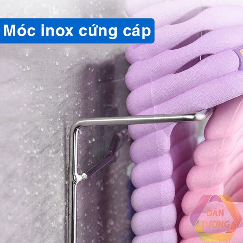 Giá Treo Dép Dán Tường, Kệ Để Giày Dép Dán Tường Inox 304