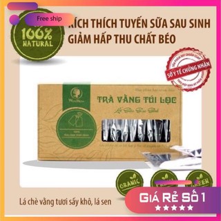 New Trà vằng túi lọc lợi sữa Wonmom 40g