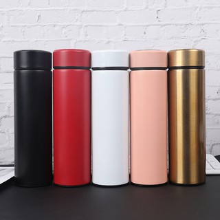 Bình Giữ Nhiệt [Cao Cấp] Đo Nhiệt Độ [Thông Minh] Led - Bình Giữ  Nhiệt  [Nóng -Lạnh] 500ML