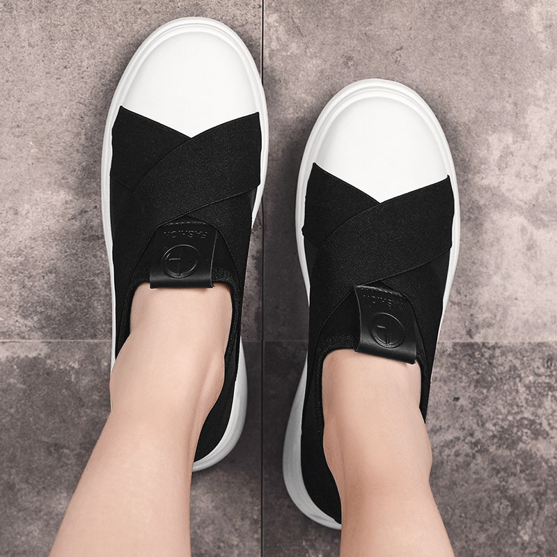 Giày lười đế cao kiểu dáng thời trang dành cho nữ