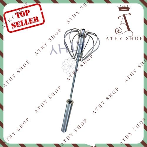 CÂY ĐÁNH TRỨNG DÀI INOX XỊN, dụng cụ khuấy cà phê cafe làm bánh chuyên nghiệp, egg whisk mixer, phới ATHY SHOP