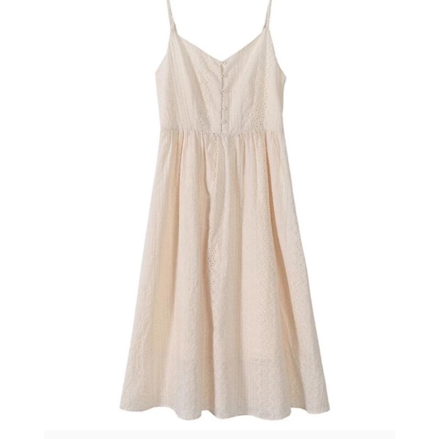 ĐẦM MIDI HAI DÂY NÀNG THƠ VINTAGE SIÊU XINH