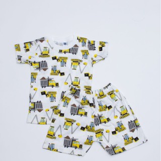 Đồ bộ trẻ em, vải Bozip ngắn tay, quần short vải xuất dư 100% cotton chất mềm mịn từ 7kg _25kg