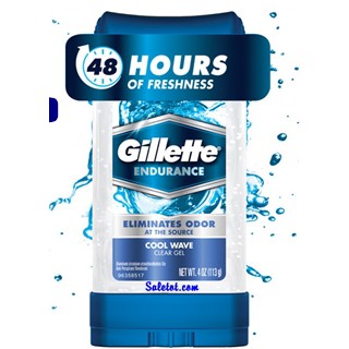 Lăn Khử Mùi Cho Nam Gillette Endurance Cool Wave