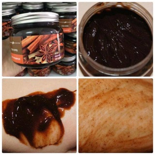 Tẩy da chết quế hồi