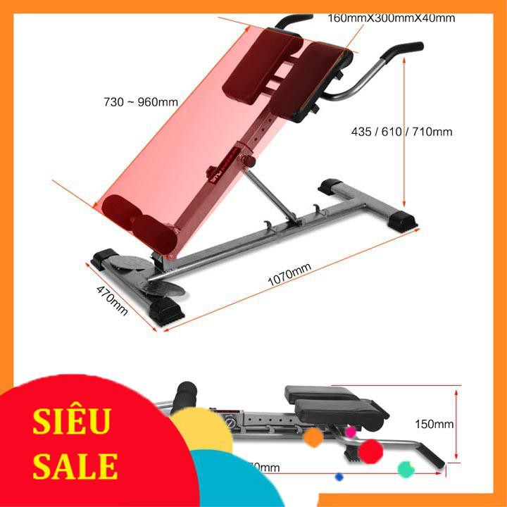 [Siêu Sale]- Ghế tập lưng bụng M-001