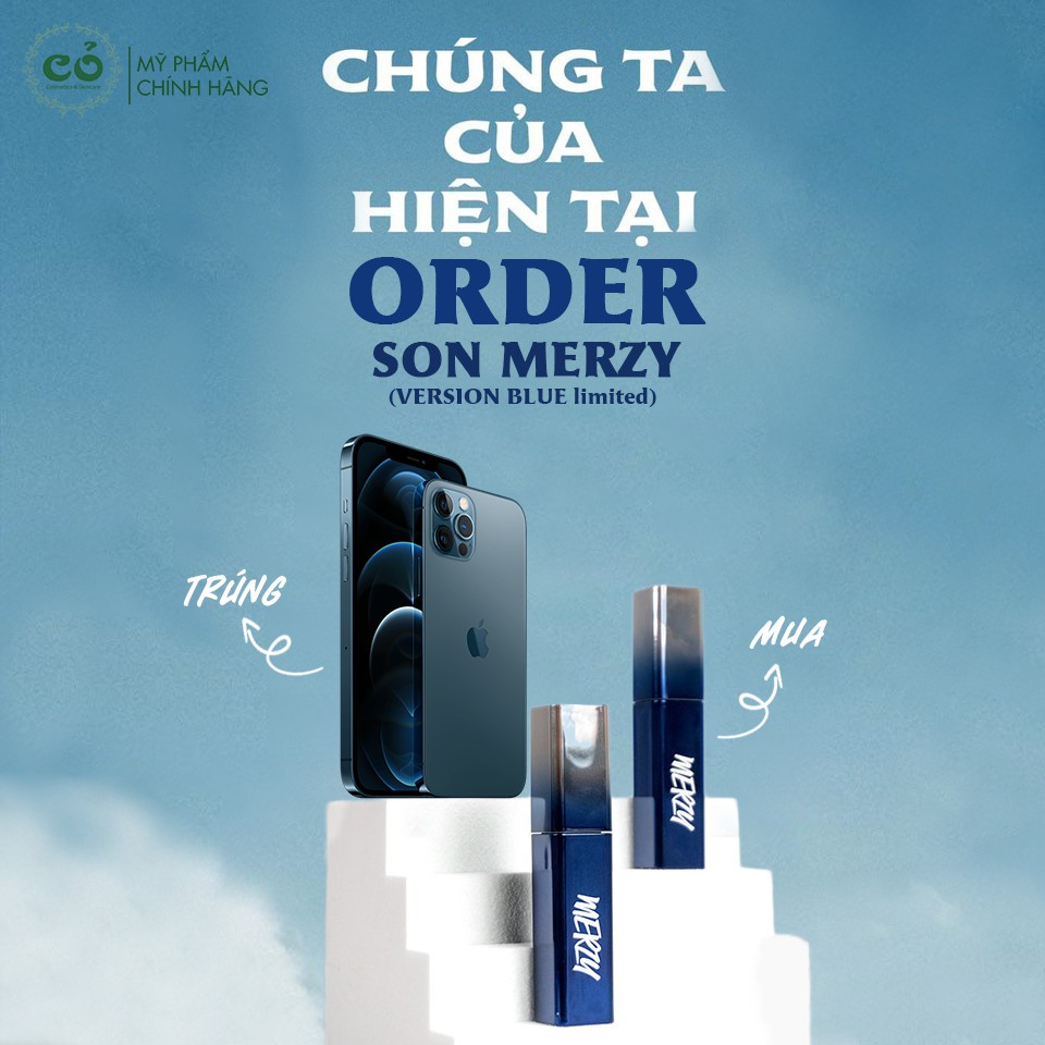 [VER NOIR] Son Kem Lì Merzy The First Velvet Tint | BigBuy360 - bigbuy360.vn
