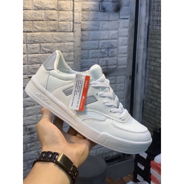 Giày chữ N 300 trắng xám phản quang