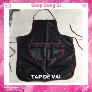 Tạp Dề Đen Có Túi Thấm / Chống Thấm