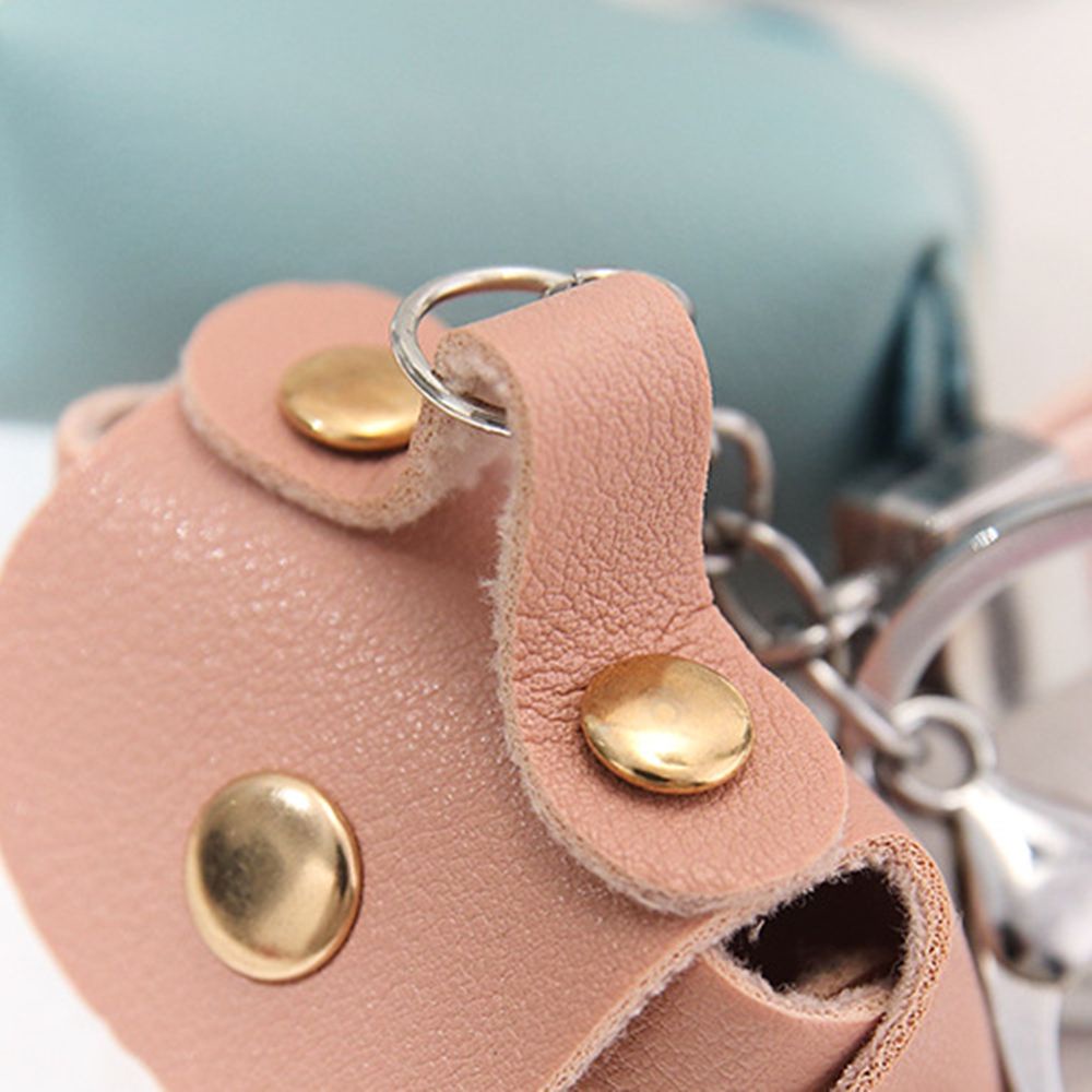 Móc Khóa Dạng Ví Mini Bằng Hợp Kim Nhiều Màu Sắc