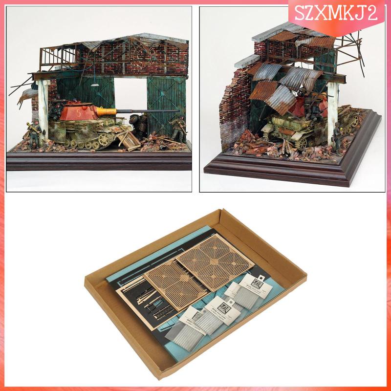 Đồ Chơi Lắp Ráp Dioramas Bằng Gỗ 1 / 35 szxmkj2