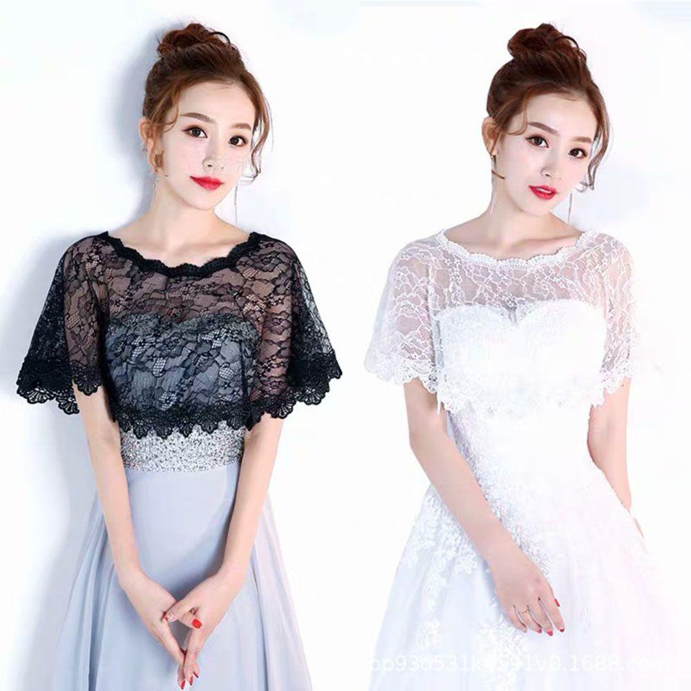 Khăn Choàng Ren Pashmina Tulle See-Throughs Thời Trang Xuân Hè Cho Nữ
