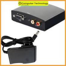Bộ chuyển VGA sang HDMI chính hãng, tín hiệu tốt, kèm nguồn sạc. bảo hành 6 tháng