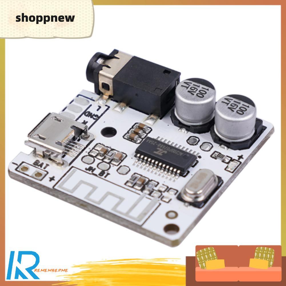 Shoppnew Bluetooth Audio Receiver Board Bluetooth 5.0 MP3 Lossless Decoder Module