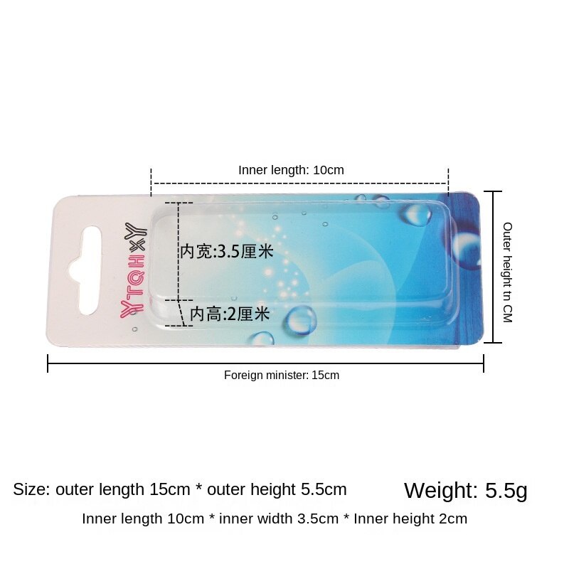 Set 10 Hộp Nhựa PVC Đựng Mồi Câu Cá Tiện Dụng