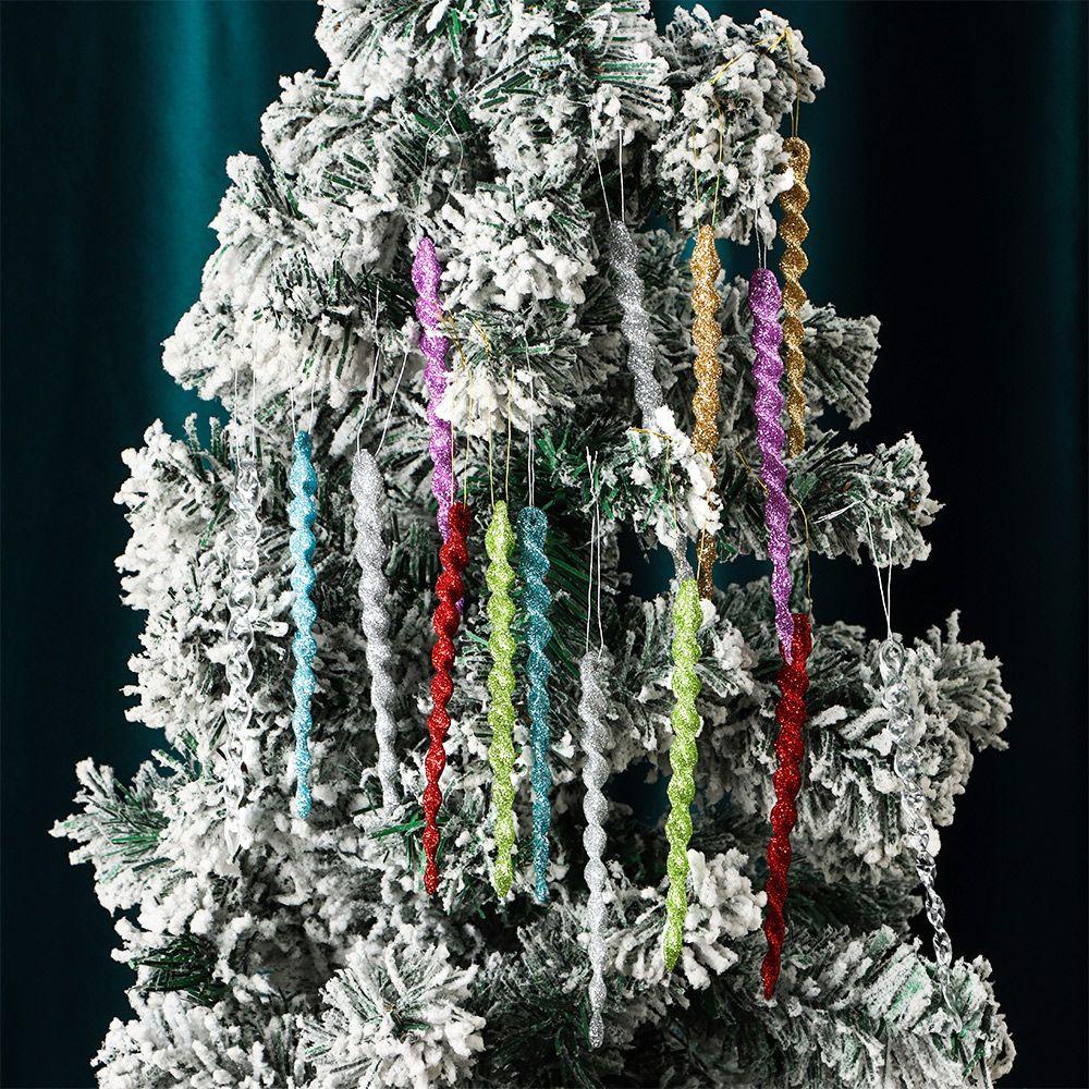 Bộ 12 Cây Kem Treo Trang Trí Giáng Sinh DIY 2022