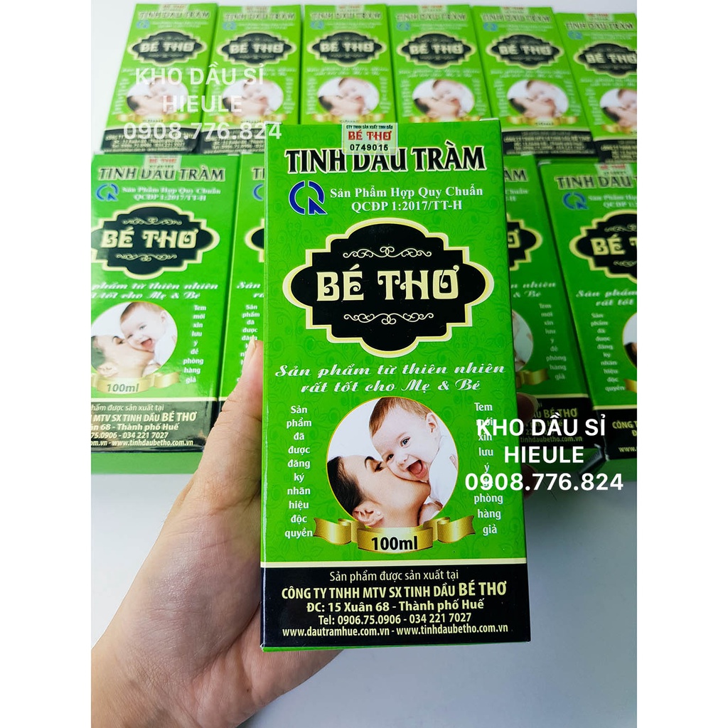 TINH DẦU TRÀM BÉ THƠ HUẾ - NGUYÊN CHẤT – 50 ml