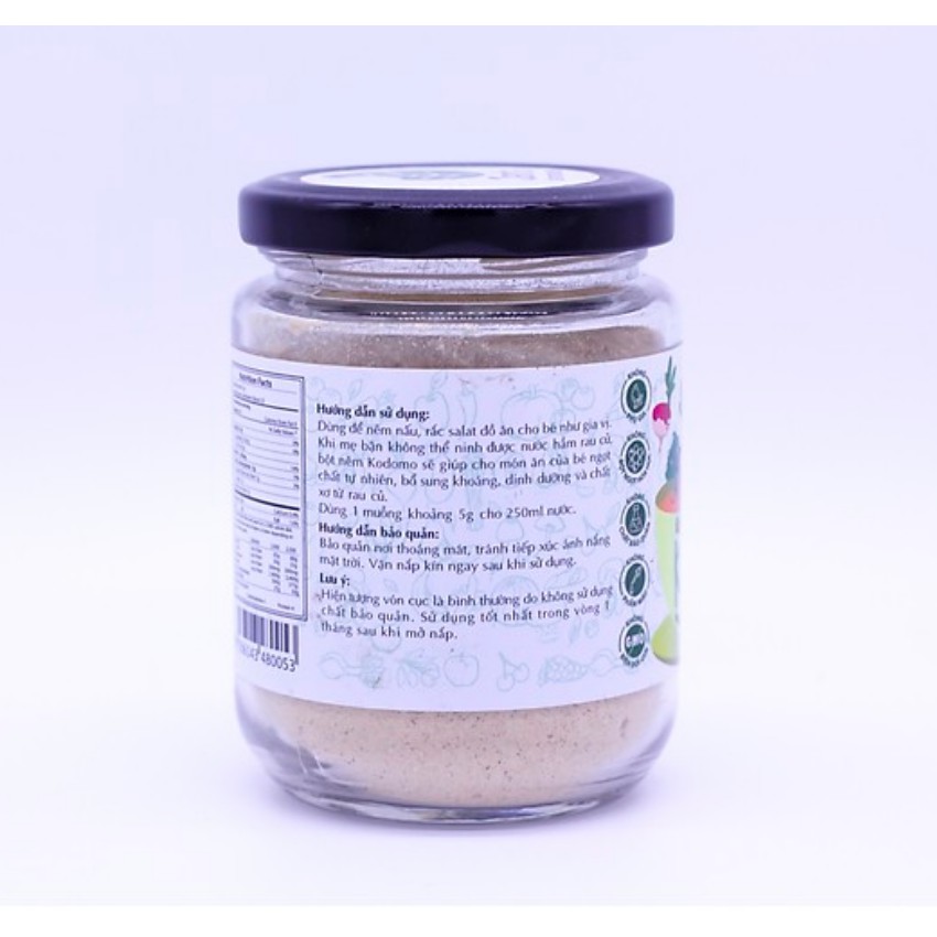 Bột Nêm Rau Củ Trẻ Em Kodomo Jan's, 90g