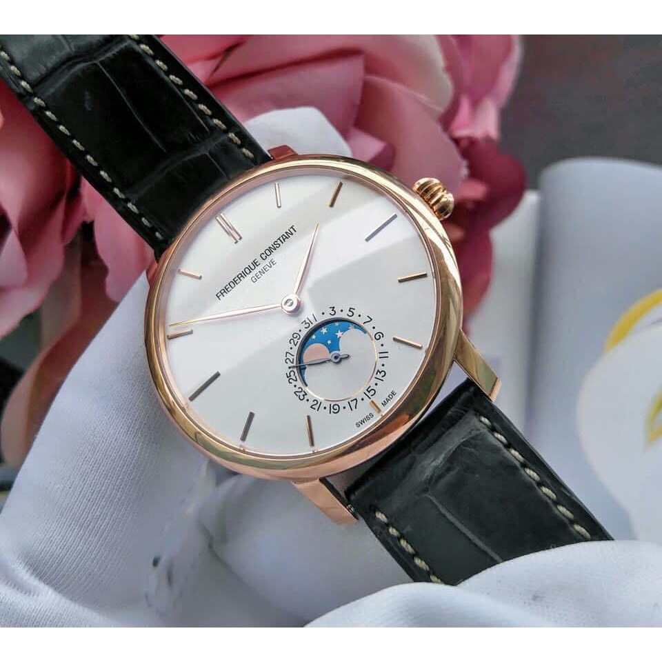 Đồng hồ nam chính hãng Frederique Constant FC-705V4S4 - máy cơ tự động - Kính sapphire nguyên khối