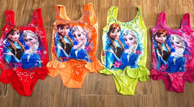 Bộ bơi bé gái, in hình ELSA, Giá 59k