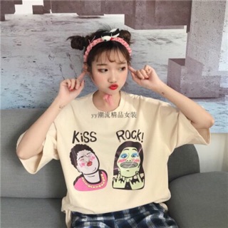 Áo thun Ulzzang áo phông dáng rộng M2043