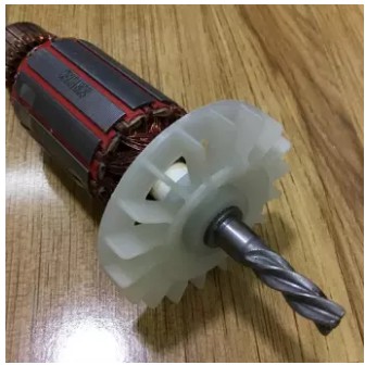 Rotor khoan Sencan 2344, Crown 10065 CT10065 4 RĂNG Thân 35mm Dài 150mm 220V - Tặng chổi than