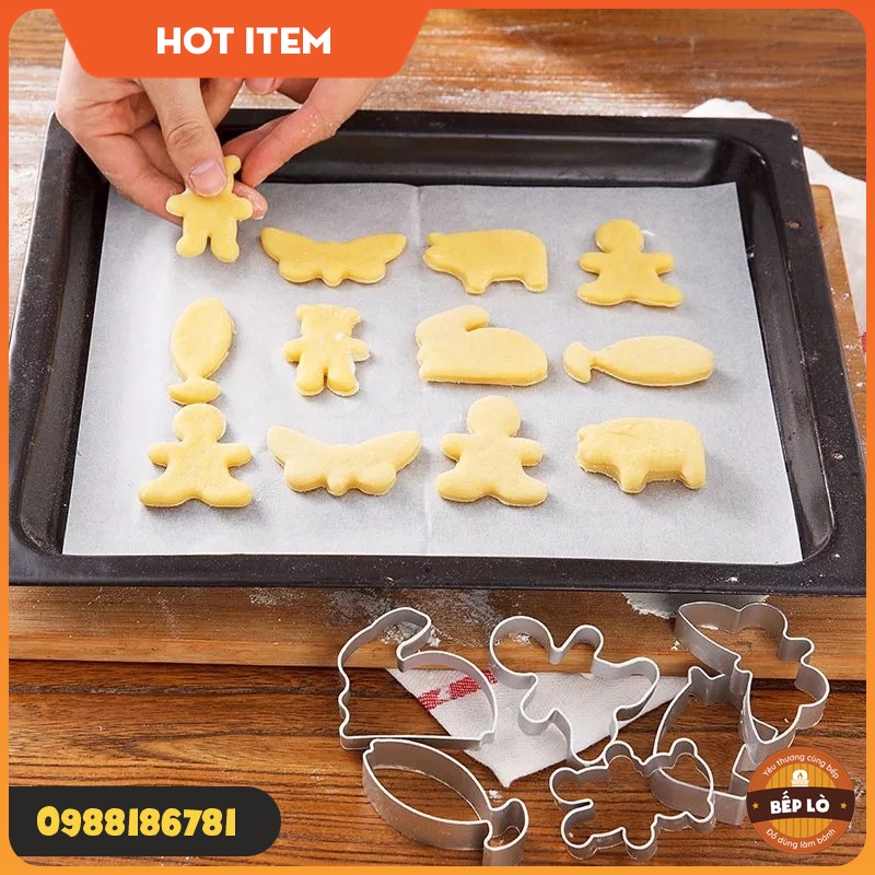 Khuôn làm bánh quy, cookies SIÊU ĐẸP