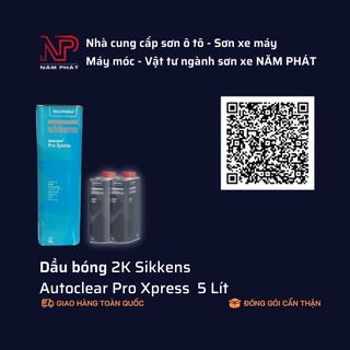 Dầu bóng sikken pro xpress 5 lít
