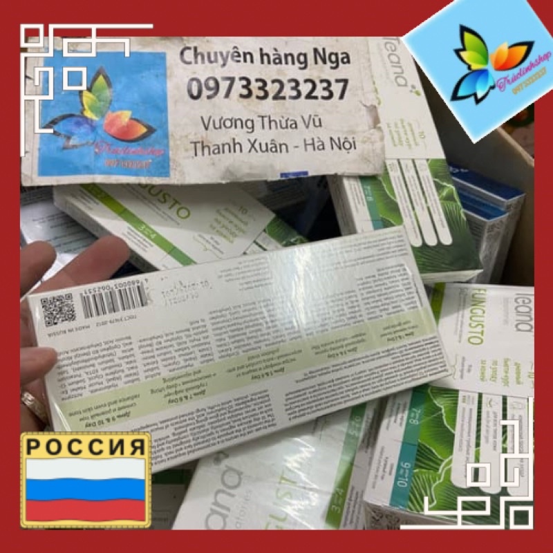 Liệu trình Peeling thay da Teana- đẹp trong 10 ngày FUNGUSTO Teana 10 ống 20ml