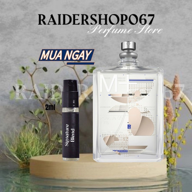 Nước hoa ESCENTRIC MOLECULES M+ MOLECULE 01 + IRIS 10ml/20ml