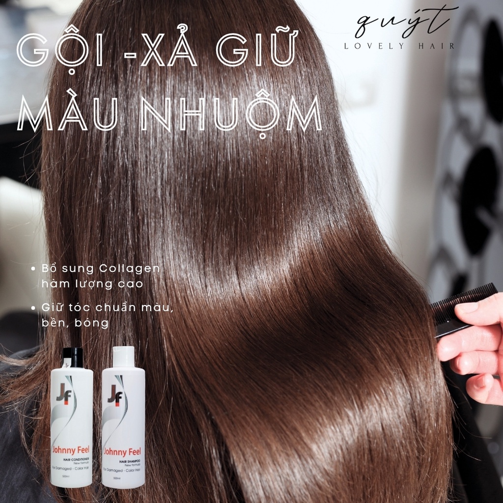 [HCM] GỘI XẢ DÀNH CHO TÓC NHUỘM-GIỮ MÀU-BÓNG-MƯỢT