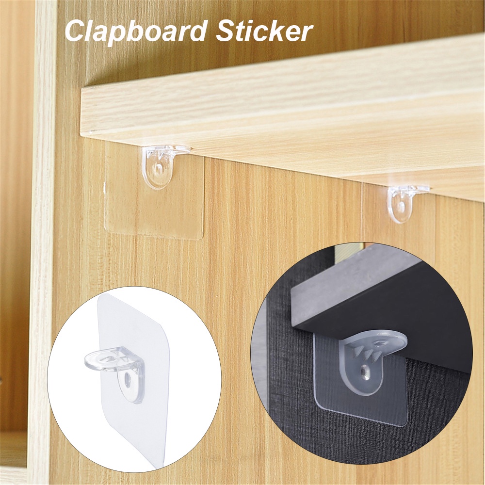 Bộ 10 / 20 Giá Đỡ Gắn Tường Không Để Lại Dấu Vết