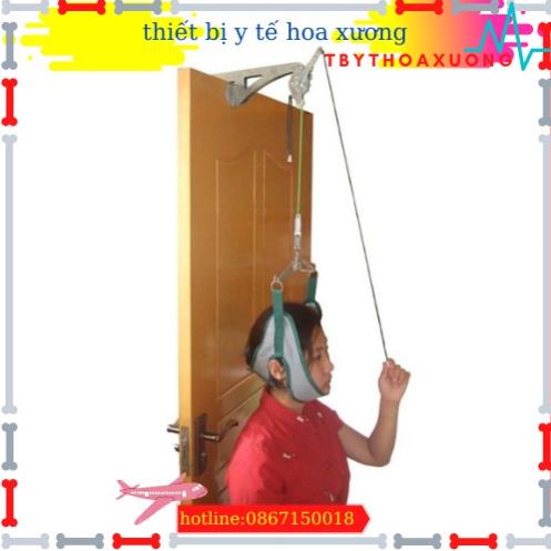 Đai Kéo Giãn Đốt Sống Cổ - Hỗ Trợ Trị Thoái Hóa Cổ Đau Mỏi Cổ
