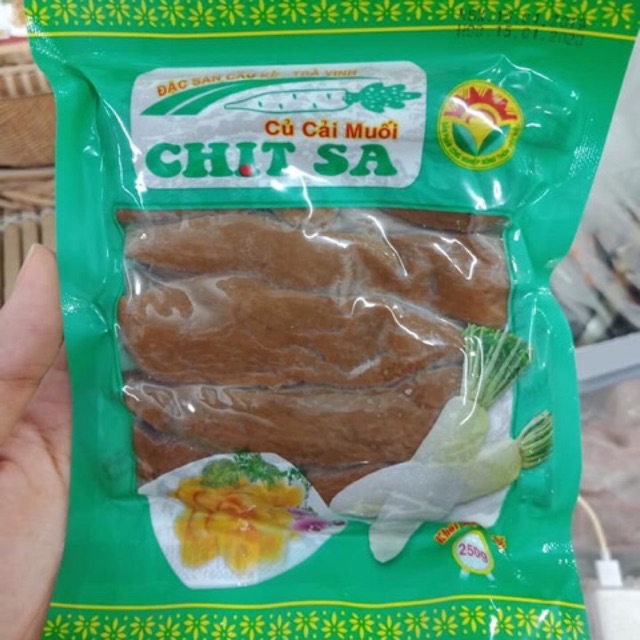 Củ cải muối nguyên củ
