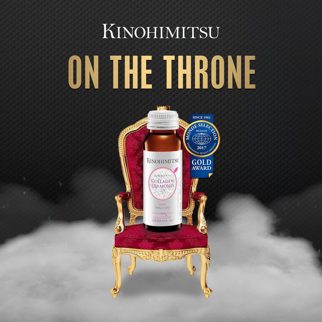 Nước Uống Đẹp Da Bổ Sung Collagen Kinohimitsu Diamond 5300 Hộp 16 chai | BigBuy360 - bigbuy360.vn