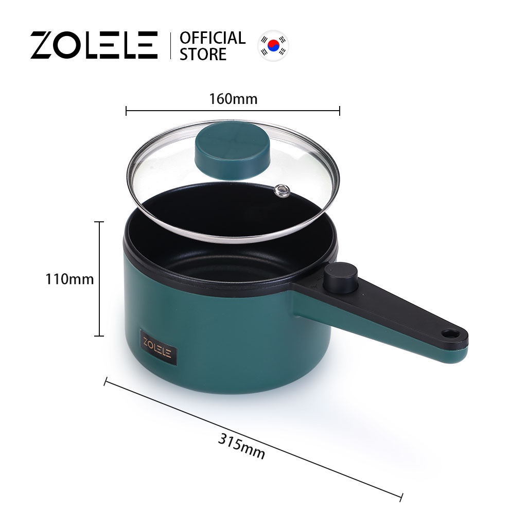 Nồi nấu đa năng  ZC001 ZOLELE 1.2L -dung tích 1.2 L
