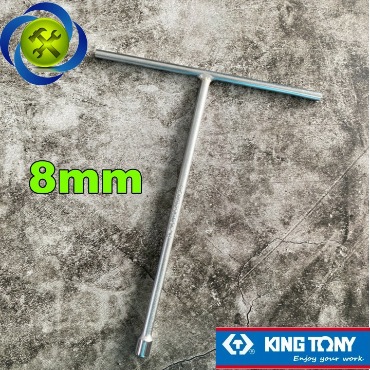 Cần chữ T đầu tuýp 8mm ngắn Kingtony 118508M