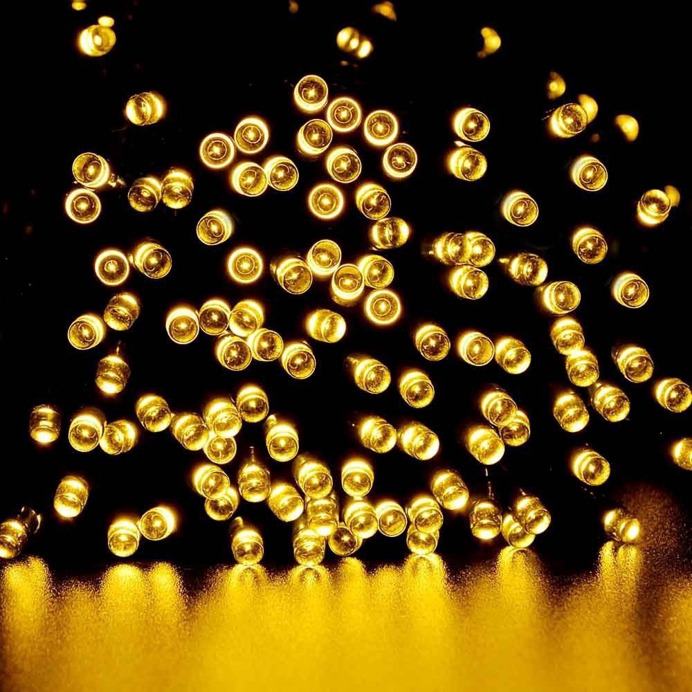 Dải đèn LED chống thấm nước dùng năng lượng mặt trời để trang trí nhà cửa