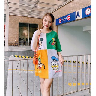 Áo thun nữ in hoạt hình cute