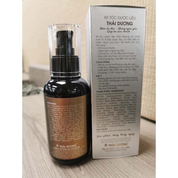 Xịt Tóc Dược Liệu Thái Dương