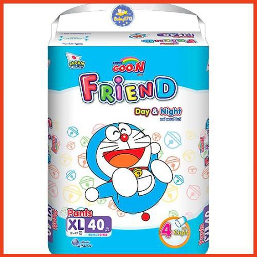 [Tặng 6 miếng ]Tã Quần Goon Friend Doremon mẫu mới M54/L46/XL40/XXL34/XXXL22