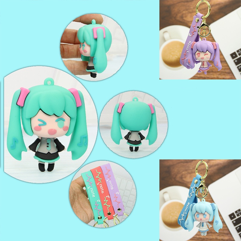 Móc Khóa Hình Búp Bê Hatsune Miku Dễ Thương