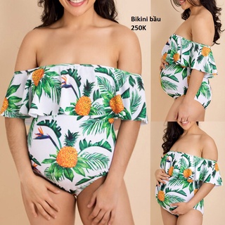 Bikini đi biển, đồ bơi cho bầu